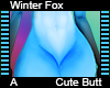 Winter Fox Cute Butt A