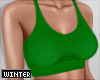 Knit Top PJs | Green