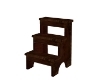 Old wood step stool