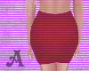 Deep Red Skirt