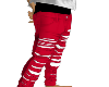 RGlow jeans red rip