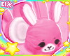 . pink bunny earmuffs