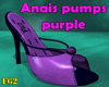 Anais pumps purple