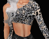 Leopard One Shoulder