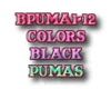 Colors -Black Pumas