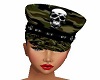 Skull Army Hat
