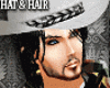 Cowboy Hat & Hair
