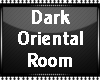 Dark Oriental Room