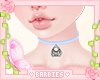 Planchette Choker Blue