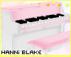 Kids Piano White Pink