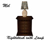 Nightstand with Lamp