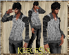 #KS#Grey Pullover