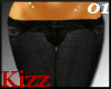 ~K~ JEANS Black BMXXL