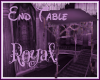 Royal Purple End Table