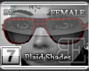 [BE] Red Plaid|Shades F