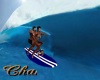 Cha`Surfing Backdrop