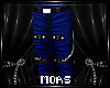 ~Blue Straped Pants~