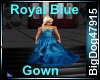 [BD] Royal Blue Gown