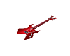 Red Animated Guitar