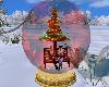 Snow Globe Chat Bench