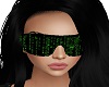 Green Matrix Glasses