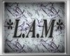 *L.A.M*  Dynasty red