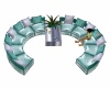 *RD* Teal Waters Couch