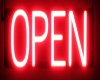 open store sign