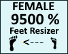 Feet Scaler 9500%