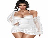 White   short  dress