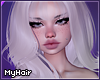 mira white + bangs