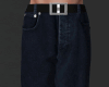 Dark Blue Baggy Denim