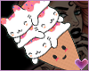 Cat IceCream CutOut Cute
