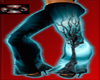 RH Blue tree pants