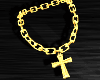 female gold cross 