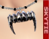 Vampire Teeth Necklace
