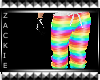 rainbow hot pants m