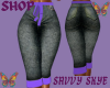 Savvy Denim Capri Purple