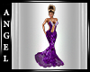 A~Purple Sequin Gown