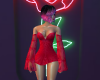SEXY RED PARTY DRESS