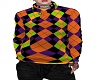Halloween Argyle Sweater