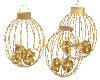 Giant Gold Baubles
