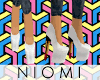 N! Lipstick Heel White
