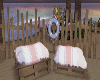 Beach Fence Pallet Kiss