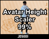 Avatar Height Scale 99%