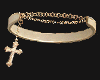 $ bracelet cross chain g