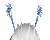 Snowflake Hair Pins