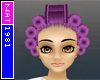 (Nat) Purple Hair Roller
