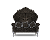 elegant sofa negro