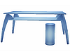 Neon Blue Table Neon Blue Table